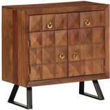 Ormarić predalčnik Honey Brown 70x35x70 cm masivni les akacije, (22105539) | Shoptok.si