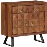 predalčnik Honey Brown 70x35x70 cm masivni les akacije, (22105539)