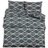 Maison Chic Komplet posteljnine - Posteljnina siva 200x200 cm bombaž, (21786966) | Shoptok.si