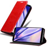 Cadorabo Ohišje, združljivo z Vivo Y71 v rdeče jabolko - Zaščitni ovitek z magnetnim zapiranjem, stoječo funkcijo in režo za kartice, (20550190) | Shoptok.si