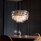  Endon 104530 - Luster na lancu 9xE14/6W/230V sjajni hrom | Eponuda.com