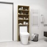 vidaXL Omara za pralni stroj sonoma hrast 64x24x190 cm Cene