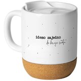  idemo zajedno - šolja sa plutom i poklopcem | Eponuda.com