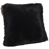 INF Dvoslojna prevleka iz umetnega volnena 40cm x 40cm – luksuzno mehka Black, (5000286761) | Shoptok.si