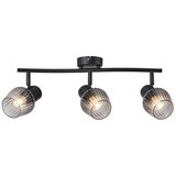  Prezent 14102 - Spot svetiljka OASIS 3xE27/60W/230V crna/zadimljena | Eponuda.com