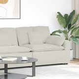  Modularni kauč s naslonom za ruke i jastucima krem boje 100 cm | Eponuda.ba