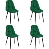 AKORD 4x STOL SJ.1 STEKLENO ZELENA, (21703301) Cene