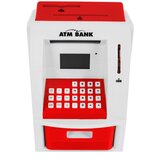  Kasica prasica u obliku bankomata s karticom za bankomat i PIN bravom - crveni | Shoptok.si