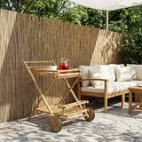  Kolač s čajem na kotačima Prirodna 79 x 67.5 x 84 cm Bambus | shoptok.hr