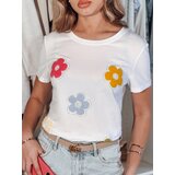 DStreet T-shirt damski w kwiaty DAISYLA biały | Shoptok.si