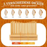 WEENKLER bambusno rezilo za kruh z nastavljivo debelino | Shoptok.si