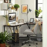 Modern Home kutni radni stol , smeđa čelična konstrukcija | shoptok.hr