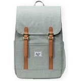 Herschel Nahrbtniki Retreat Small - Iceberg Green Crosshatch Zelena Cene