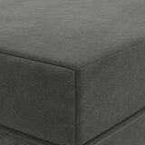 SOFA na razvlačenje 200 x 67 x 45 cm Tamnosiva | Shoptok.si