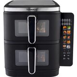 Tornado friteza na vrući zrak s dvije košare, 2×5,5 l (ukupno 11 l), 2×1400 W, 10 Cijene
