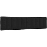 vidaXL Vzglavna stranica črna 200 cm blago | Shoptok.si