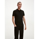 Reserved polo majica regular - črna | Shoptok.si
