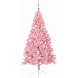  Umjetno predsvijetljeno božićno drvce Ružičasta 210 cm PVC | shoptok.hr