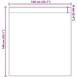 Voile zavjese s džepovima za šipke 2 kom. kraljevsko plave Plava 140 x 140 cm | shoptok.hr