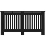 vidaXL pokrivač radijatora 2 pcs crna 152 x 19 x 81.5 cm | shoptok.hr