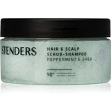 Peppermint & Shea osvježavajući piling za čišćenje za kosu i vlasište 300 g