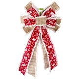 Festa Deco bow 20, novogodišnja dekoracija, mašna, hoho, 28 x 48cm | ePonuda.com
