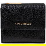 Coccinelle Denarnice METALLIC SOFT E2 MW5 11 B8 01 Črna | Shoptok.si
