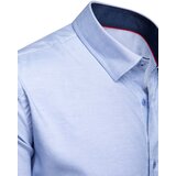 DStreet Koszula męska błękitna gładka | Shoptok.si