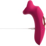 You2Toys Oral Fun - vibrator za klitoris sa sisajućom i jezičnom stimulacijom (roza) | shoptok.hr