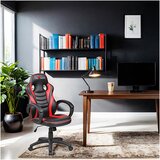 RED_FIGHTER Studentska gamerska stolica C6, crno crvena | shoptok.hr
