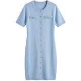 Sinsay Midi haljina s ukrasnim gumbima | shoptok.hr