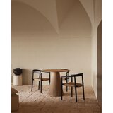 Kave Home Okrugli blagovaonski stol od masivne tikovine u prirodnoj boji ø 90 cm Jeanette – | shoptok.hr