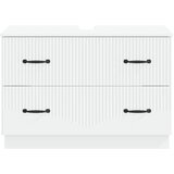  Kupaonski ormarić za sudoper HOORN Bijela 82 x 41 x 56 cm - Bijela | shoptok.hr