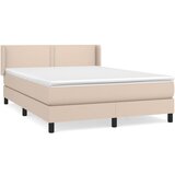 Maison Chic Box spring postelja - Vzmetna postelja z vzmetnico kapučino 140x200cm umetno usnje SL1450, (21889083) | Shoptok.si