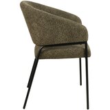 Hom`in naslanjač, les, kovina, tekstil zelena | Shoptok.si