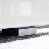 vidaXL Stenska TV enota 5-delna z LED osvetlitvijo visok sijaj bela | Shoptok.si