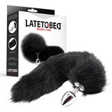 Fetish Addict analni čep Fox Tail črn | Shoptok.si