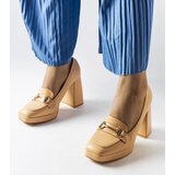 D/CEO Beige high heel pumps Unos | Shoptok.si