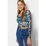 Trendyol Blouse - Blue - Regular fit | shoptok.hr