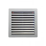 Rozetna za ventilaciju 150x150mm PVC siva