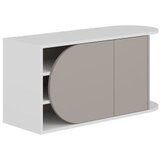 Hanah home cipelarnik nova shoe bench white light mocha | ePonuda.com