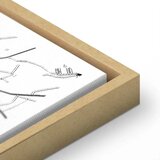  Slika - City Plan: Lodz (1 Part) Vertical 60x90 U prirodnom drvenom okviru | shoptok.hr