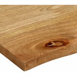 Stolna ploča sa živim rubom 90x60x2,5 cm od masivnog drva manga | shoptok.hr