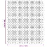  Tepih za šator plavi 2,5x2 m | Eponuda.com