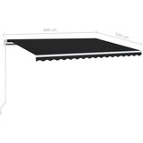  Tenda na ručno uvlačenje 400 x 350 cm antracit | shoptok.hr