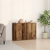vidaXL Strani šal s polico Star les 60 x 31 x 84 cm Konstruiran les | Shoptok.si
