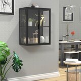 MID.YOU VISEČA VITRINA, črna | Shoptok.si