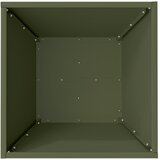  Vrtna saksija 5 pcs Maslinasto zelena 40 x 40 x 15 cm | shoptok.hr