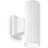 Ideal Lux - spoljašnja zidna svetiljka BASE 2xGU10/28W/230V IP44 bela | Eponuda.com