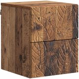  Noćni ormarić za montažu na zid Staro drvo 34,5 x 33 x 40 cm | Eponuda.com